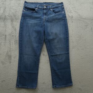Levi's Jeans Women's Size 30 Blue Mid-Rise Cropped Denim Pants 24.5" Inseam